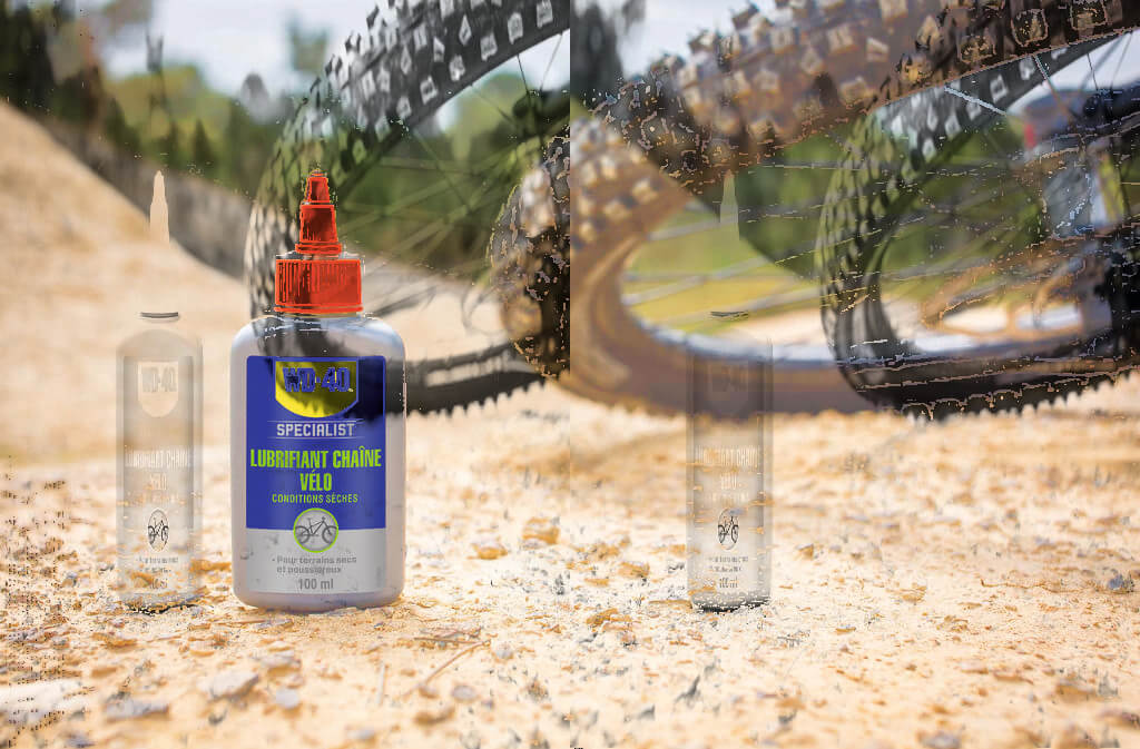 Lubrifiant Chaîne Vélo Toutes Conditions - Aérosol 2,5 Oz - Anti-corrosion PTFE